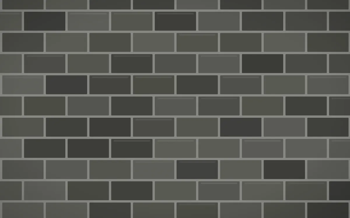 Kyoto Smoke Brick — dark grey brick wall background