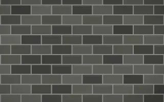 Kyoto Smoke Brick — dark grey brick wall background