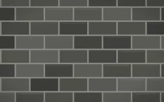 Kyoto Smoke Brick Loft III — dark grey brick wall background, variation III