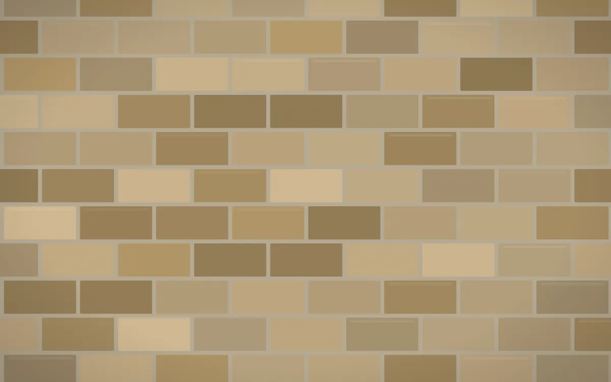London Stock Brick — light orange and yellow brick wall background