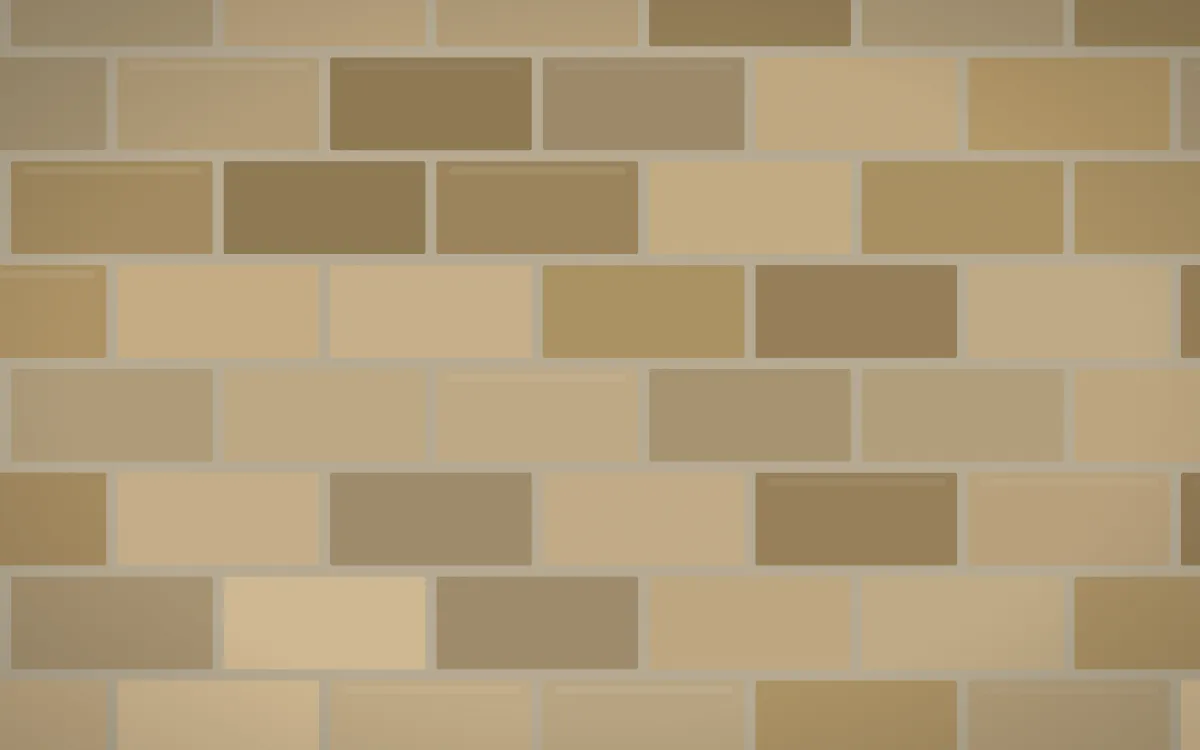 London Stock Brick Loft — light orange and yellow brick wall background