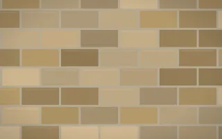 London Stock Brick Loft II — light orange and yellow brick wall background, variation II