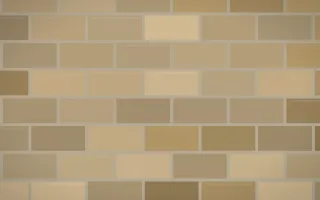 London Stock Brick Loft III — light orange and yellow brick wall background, variation III