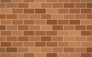 Marrakech Brick — colourful orange brick wall background