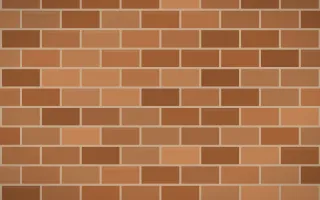 Marrakech Brick II — colourful orange brick wall background, variation II
