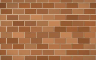 Marrakech Brick III — colourful orange brick wall background, variation III