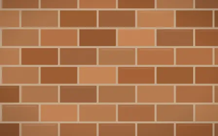 Marrakech Brick Loft — colourful orange brick wall background