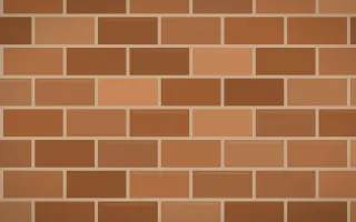 Marrakech Brick Loft II — colourful orange brick wall background, variation II