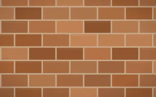 Marrakech Brick Loft III — colourful orange brick wall background, variation III