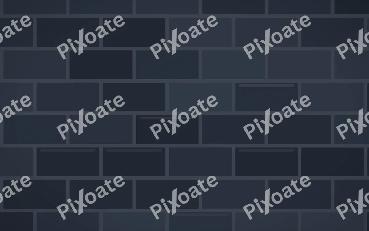 Midnight Blue Brick — dark blue brick wall background