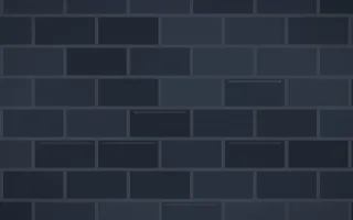 Midnight Blue Brick — dark blue brick wall background