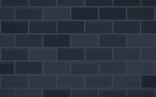 Midnight Blue Brick II — dark blue brick wall background, variation II
