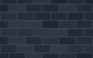 Midnight Blue Brick III — dark blue brick wall background, variation III