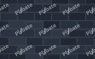 Midnight Blue Brick III — dark blue brick wall background, variation III