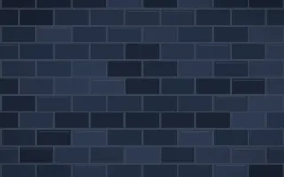 Navy Painted Brick — dark blue brick wall background
