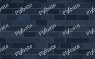 Navy Painted Brick II — dark blue brick wall background, variation II
