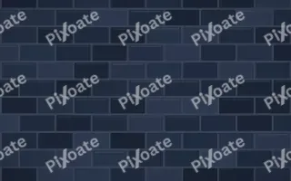 Navy Painted Brick III — dark blue brick wall background, variation III