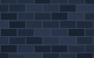 Navy Painted Brick Loft — dark blue brick wall background