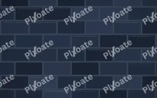 Navy Painted Brick Loft III — dark blue brick wall background, variation III