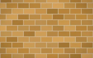Porto Sun Brick II — colourful orange brick wall background, variation II