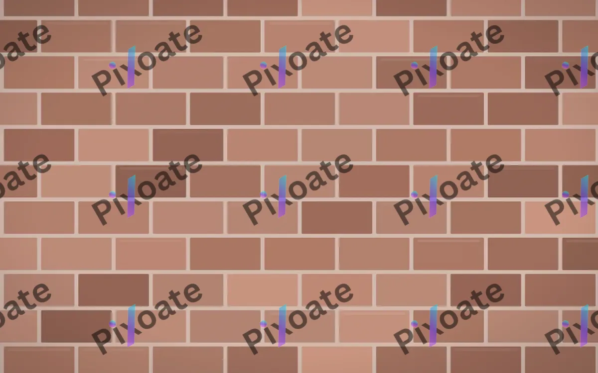 Rose Clay Brick — light orange and beige brick wall background