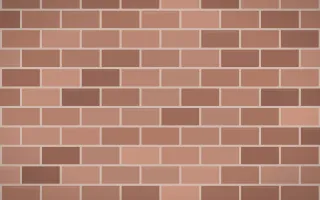 Rose Clay Brick — light orange and beige brick wall background