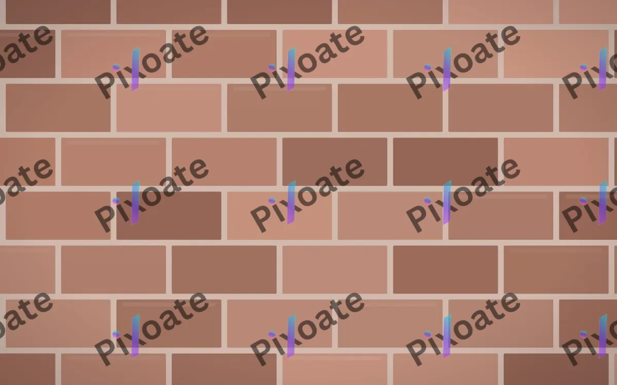 Rose Clay Brick Loft — light orange and beige brick wall background