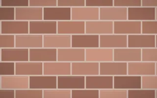 Rose Clay Brick Loft II — light orange and beige brick wall background, variation II