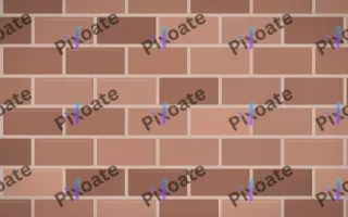 Rose Clay Brick Loft II — light orange and beige brick wall background, variation II