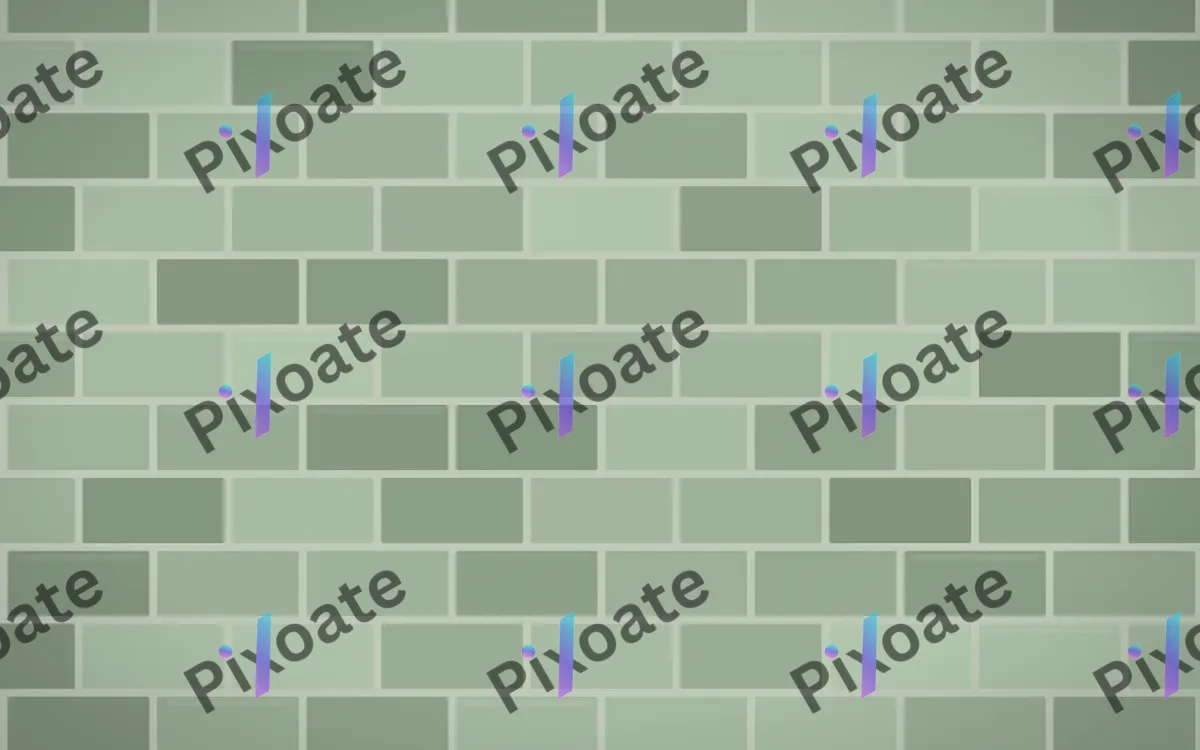 Sage Painted Brick — light green brick wall background
