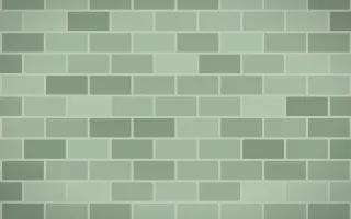 Sage Painted Brick — light green brick wall background