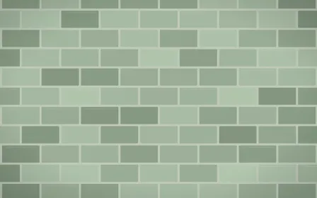 Sage Painted Brick — light green brick wall background