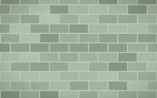 Sage Painted Brick III — light green brick wall background, variation III