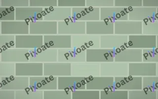 Sage Painted Brick Loft II — light green brick wall background, variation II