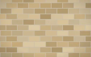 Blond Sandstone Brick II — light orange brick wall background, variation II