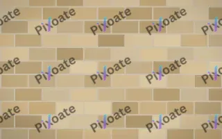 Blond Sandstone Brick II — light orange brick wall background, variation II