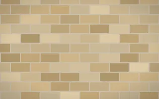 Blond Sandstone Brick III — light orange brick wall background, variation III