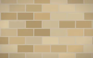 Blond Sandstone Brick Loft — light orange brick wall background