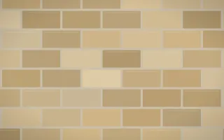 Blond Sandstone Brick Loft II — light orange brick wall background, variation II