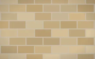 Blond Sandstone Brick Loft III — light orange brick wall background, variation III