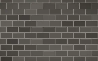 Smoke Brick — dark grey brick wall background