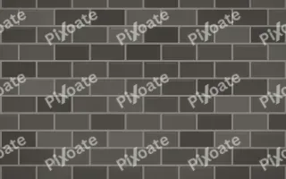 Smoke Brick II — dark grey brick wall background, variation II