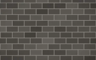 Smoke Brick III — dark grey brick wall background, variation III