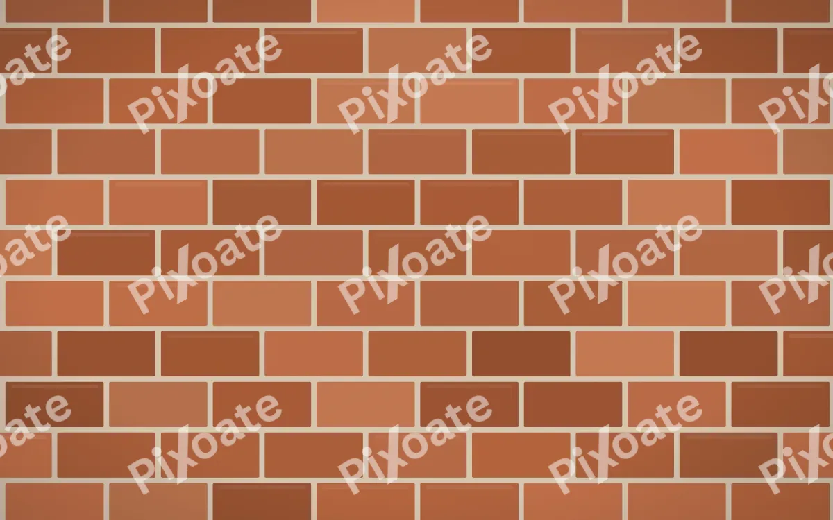 Terracotta Wall — colourful orange and beige brick wall background