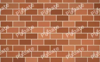 Terracotta Wall II — colourful orange and beige brick wall background, variation II