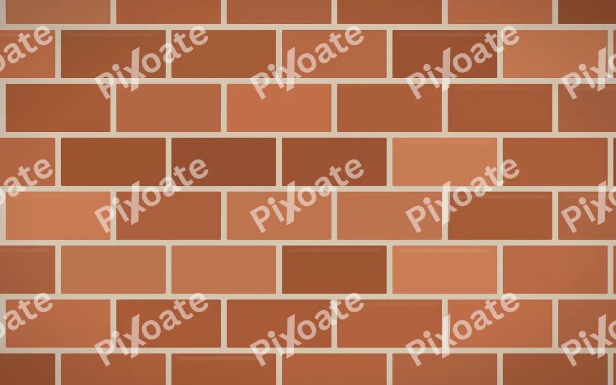 Terracotta Wall Loft — colourful orange and beige brick wall background