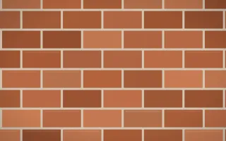 Terracotta Wall Loft III — colourful orange and beige brick wall background, variation III