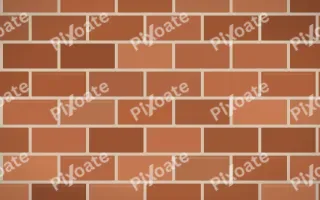 Terracotta Wall Loft III — colourful orange and beige brick wall background, variation III