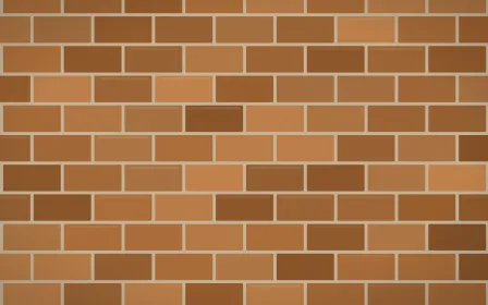 Tuscan Brick — colourful orange and brown brick wall background