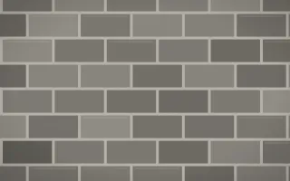 Urban Grey Brick Loft III — light grey brick wall background, variation III